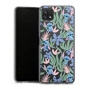 Coque Slim Compatible avec Samsung Galaxy A22 5G Etui Silicone Ultra Fine Coque en Silicone Ultra Fine Disney Lilo & Stitch Motifs (DeinDesign - GmbH, neuf)