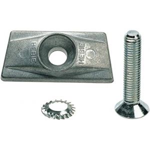 Hebie Mixte - Adulte- 03405552 Carte Adaptateur, Noir, Taille Unique (TradeINN, neuf)