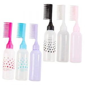 Healeved Lot De 6 Flacons Applicateurs De Peignes À Racines Pour Capillaire Applicateur Dhuile Pour Cuir Chevelu Kit De Racines Capillaires (Sonieg, neuf)