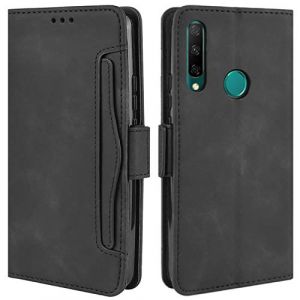 HualuBro Coque pour Huawei Honor 9X, Housse &agrave; Rabat en Premium PU Cuir Flip Cover Case Antichoc Portefeuille Etui pour Huawei Honor 9X Coque, Noir (HualuBro EU, neuf)