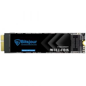 Bitsjour Disque dur SSD SATA III 256 Go compatible avec ASUS Zenbook UX21A UX31A UX21E UX31E TAICHI21 TAICHI31 Mise à niveau rapide pour ordinateur portable (6 Go/s, vitesse de lecture 520 Mo/s ) (Bitsjour Official, neuf)