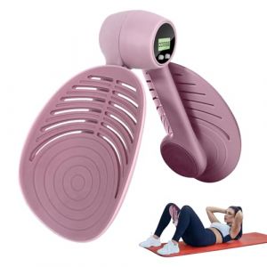YANGUN Hip Trainer Exerciseur, Thigh Trainer Pelvic, Musculation pour fessier Cuisses, Appareil de Sport Maison Portable, pour Homme et Femme, Entraînement avec Compteur Le Plancher pelvien (Rose) (Dong Guan Shi Di Sheng Mao Yi You Xian Gong Si, neuf)