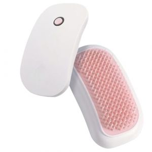 Masseur &eacute;lectrique pour cuir chevelu, stimulateur anti-stress &eacute;lectrique pour cuir chevelu - brosse vibrante manuelle automatique pour la relaxation musculaire et la r&eacute;duction des maux de t&ecirc;te de (Sunnyushine, neuf)