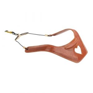 F Fityle Saxophone harnais d'&eacute;paule Saxophone sangle PU cuir m&eacute;lomanes cadeau Sax bandouli&egrave;re Sax harnais pour saxo t&eacute;nor baryton, Brun (Homegarden FR, neuf)