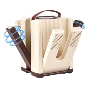 Seche Chaussure Electrique, Seche Botte, 4 Niveaux 30/60/90/120 Min, Design Pliable, 3 Paires S&egrave;che-Chaussures De Ski Pour S&eacute;cher Chapeaux, Chaussures, Gants, Design Pliable, Minuterie Intelligente (SILVER LION Limited, neuf)