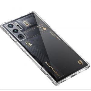 GIOPUEY HD Coque Compatible avec Nubia Red Magic 10 Pro, Housse de TPU Ultra-Fine, Protection Coussin d'air [Pas Facile à jaunir] - Transparent (GIOPUEY, neuf)