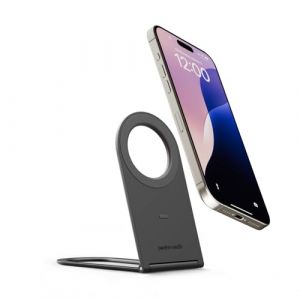 Twelve South Curve Nano - Support de t&eacute;l&eacute;phone Portable r&eacute;glable, Design &eacute;l&eacute;gant et Pliable pour iPhone, Android, Smartphones - Visualisation Mains Libres, Facile &agrave; Transporter, Compact pour Bureau (Twelve South Official, neuf)