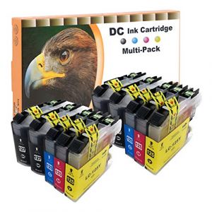 10 Cartouches d'encre pour Brother LC-127 LC 125 s-m210 DCP j4110 DW, MFC j4410 DW, MFC j4510 DW, MFC DW DW, MFC DW (LOSMANN, neuf)