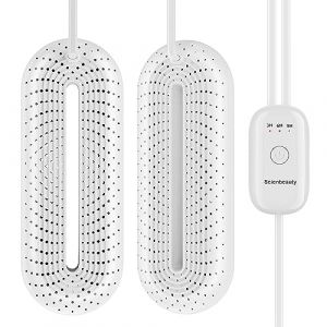 Scienbeauty S&egrave;che Chaussures, S&egrave;che Botte ski, S&eacute;choir &eacute;lectrique pour Chaussures avec Minuterie Arr&ecirc;t Automatique, S&egrave;che-Linge pour Bottes Gants (Scienbeauty EU, neuf)