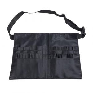 Sonew Organisateur de Pinceaux de Maquillage, Sac de Taille Compact et Portable en Matériau PU avec Ceinture, 22 Poches, Sangle Réglable pour Maquilleur, Studios, Professionnels (Bamfive-a, neuf)