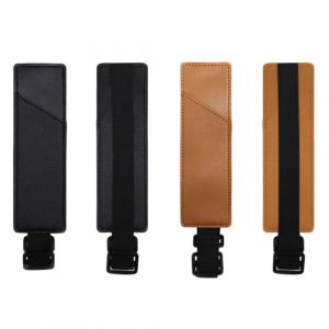 2 Pièces Mini Trousse À Crayons En Cuir, Porte-Stylo En Cuir Créatif, Étui À Stylo Élastique Réglable, Porte-Stylo Pour Ordinateur Portable, Porte-Stylo Simple Avec Bande Élastique (PLUMSOP LTD, neuf)
