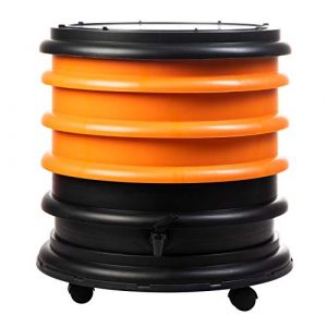 WORMbox | Lombricomposteur 3 Plateaux Orange | 48 litres | Compostez Vos d&eacute;chets organiques, Les vers de Terre/lombrics produisent du lombricompost (Ferme du Moutta, neuf)