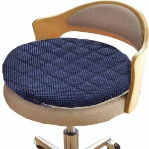 Coussin/Galette de Chaise Ronde 40cm/35cm/30cm/45cm Antidérapants Coussin de Siège Rond Exterieur/Intérieur Coussin D'assise Rond Jardin, Cuisine, Bureau, Salle à Manger(H9,Diameter 30cm) (POSTTER SHOP, neuf)