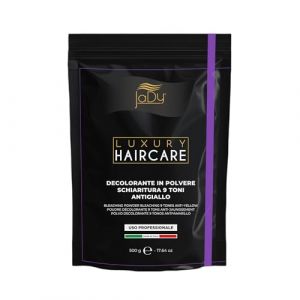 JaDy - Poudre D&eacute;colorante Cheveux | &Eacute;claircit jusqu'&agrave; 9 Tons | Action avec Huile de Germe de Bl&eacute; | Usage Professionnel, Blu, 500 g (JaDy&reg; Hair, neuf)