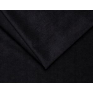 TAPHICEROS Tissu en velours, Noir, 500cm x 140cm, Vendu au M&egrave;tre de tissu en microfibre, Mat&eacute;riau d&eacute;coratif, Artificiel Aspect Daim Imitation pour Rideau, Meubles, DIY, Auto (Taphiceros, neuf)