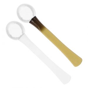 Baluue 2 Pièces Masseur Oculaire Outil De Massage Des Yeux Œil Rouleau De Massage Des Yeux Lotion Pour Le Visage Lotion Pour Les Pieds Coussinets De Poignée De Béquilles Plastique (Fortune Luck, neuf)