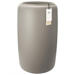 Elho Amber Beads Large 40 - Pot de Fleur - Interieur & Ext&eacute;rieur - Plastique 100% Recycl&eacute; - &Oslash; 39.2 x H 65.7 cm - Beige/Greige (elho BV, neuf)