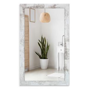 Ramix Grand Miroir Mural Moderne Contemporain avec Cadre Solide Shabby, pour Couloir de Chambre, 60x140cm (ramix-eu, neuf)