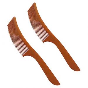 WOFASHPURET 2pi&egrave;ces Lot de Peignes de Coiffure pour Hommes Accessoires de Coiffage Glissant Douceur pour Salle de Bain (Leiyun, neuf)