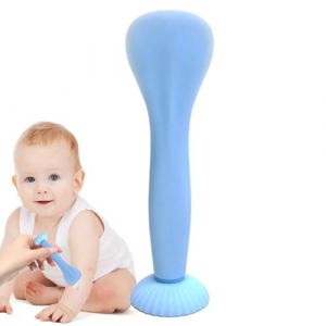 Spatule pour p&acirc;te &agrave; fesses, spatule pour cr&egrave;me pour couches - Applicateur de p&acirc;te &agrave; fesses en brosse &agrave; cr&egrave;me pour couches en silicone | Spatule Flexible pour p&acirc;te &agrave; couches, brosse &agrave; fesses pour b&eacute;b&eacute;, (jahua, neuf)