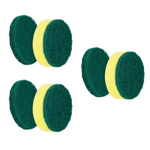 Brosses Synoshi (6 unités) pour Brosseuse Électrique Rotative | Conçues pour Le Nettoyage des Surfaces Lisses (MUAMA, neuf)