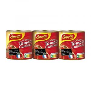 ZAPETTI - Sauce Tomate 285G - Lot De 4 - Offre Special (culture et vous95, neuf)