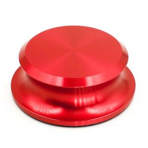 Menesia Stabilisateur de poids pour disque, platine et poids de disque vinyle, stabilisateur vinyle de qualit&eacute; sup&eacute;rieure pour un son sup&eacute;rieur (rouge) (Fast Media Ships From USA, neuf)