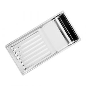 VICASKY Plateau Organisateur pour Manucure et Tatouage Plateau Noix Plateau en Plateau Désinfectable pour Salon de Beauté et Applications Médicales (Belicious Helper, neuf)