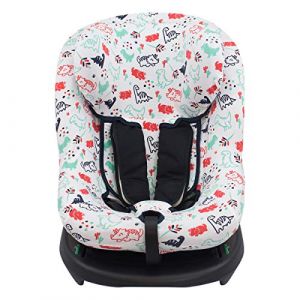 JYOKO KIDS Housse pour siège auto bébé en coton compatible avec Besafe iZi Modular X1 i-Size (Dino Party) (JYOKO, neuf)