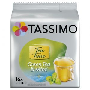 Th&eacute; Vert Dosettes Menthe Compatible Tassimo TASSIMO - le paquet de 16 dosettes Lot De 3 - Par Lot (March&eacute; Parisien, neuf)