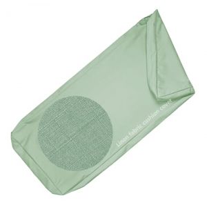 Housse de Coussin pour Banc Extérieur Interieur de Jardin 150 cm/180 cm/120x50/100x40, épais 5cm, Housse de Rechange en Lin avec Fermeture éclair pour Chaise, Banc(Vert Clair,120x30x5cm) (Maedei Daner, neuf)