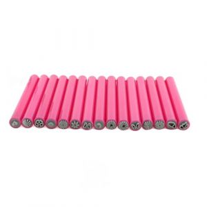 15 Pièces Stylo de Tampon de Fleur D'art D'ongle, Stylos de Tampon D'art D'ongle Bricolage Outils D'art D'ongle, Kit de Tampon D'art D'ongle, Outil D'art D'ongle de Tampon (Guoenir, neuf)
