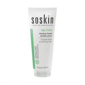 SOSKIN - Masque Lissant Double Action - Rides Lissées & Teint Éclatant - 75 ml (Laboratoire Soskin, neuf)