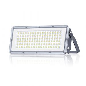 100W Projecteur LED Extérieur - 10000LM Lumineux Spot LED Extérieur avec Transformateur, Projecteur Exterieur Blanc Froid 7000k, IP67 Étanche Eclairage Exterieur pour Garage, Cour, Stade, Usines (jintenger, neuf)