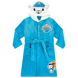 Octonauts Robe de Chambre Enfant | Peignoirs Gar&ccedil;on | Robe De Chambre Polaire | Peignoir De Bain Enfant Capitaine Barnacles | Bleu 5-6 ans (Character FR, neuf)