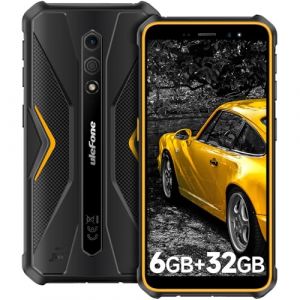 Ulefone Armor X12 Telephone Portable Incassable Android 13, 6Go+32Go ROM/256Go Extensible, Téléphone Étanche 4860mAh, 13MP+8MP Caméra, Smartphone Antichoc 5.45" HD+, 4G Dual SIM/NFC/GPS/IP69K-Orange (YISU LIMITED, neuf)