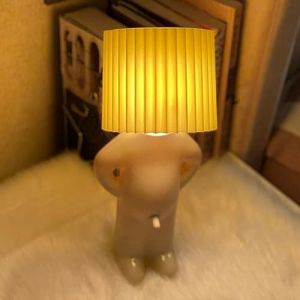 A Little Shy Man Creative Lamp, Lampe Créative de Petit Homme Timide, LED Lampe de Chevet, Naughty Boy Eye Protection, veilleuse de Chevet pour La Décoration De La Maison (Jaune) (LUCKKY【FAST DELIVERY】, neuf)