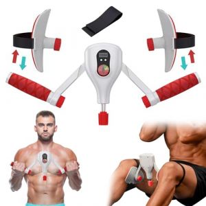 Appareil de musculation des cuisses et des jambes pour la maison - Comptage LCD du plancher pelvien - Entraîneur multifonction pour les jambes et les bras - Pour homme et femme - Blanc (YUANPU-UK, neuf)