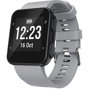 Shieranlee Band Compatible pour Garmin Forerunner 35,Classique R&eacute;glable Rechange Sport Accessoire Bande Compatible avec Forerunner 35 Smart Watch, Fit 5.11-9.05 inch (130mm-230mm) Wrist (GOOSPERY-UK, neuf)