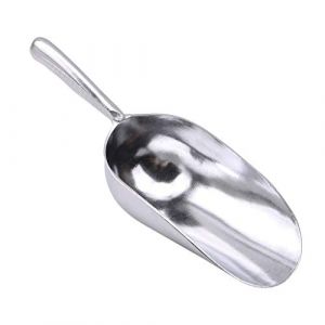 Ice Scoop, Scoop de nourriture de bonbons sucrés en alliage d'aluminium pour mariage de partie de buffet de barre de cuisine 6oz créatif et utileDurabilité (GOLD Loong B, neuf)