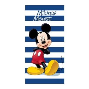 ILS I LOVE SHOPPING Serviette de plage Mickey Mouse Serviette de plage et piscine en microfibre 140 x 70 cm &agrave; s&eacute;chage rapide, ultra doux &ndash; MICKEY MOUSE (BLUEDREAM75008, neuf)