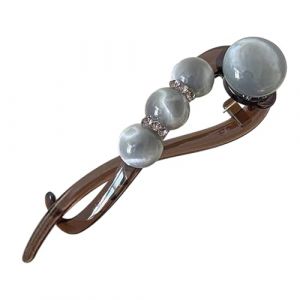 Peufcmi Barrette &Eacute;l&eacute;gante &Agrave; Torsade | Pince Banane Twist Anti-D&eacute;rapante avec Style et M&acirc;choire | Accessoire de Coiffure Barrettes pour Femmes et Filles,Pour Grand-M&egrave;re, Femmes, Maman, Fille Et Petite (paerif, neuf)