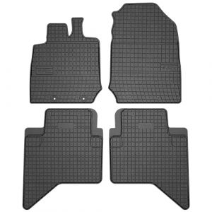 MOTOS Tapis de sol caoutchouc pour Isuzu D-MAX III depuis 2019 Améliorez Votre Confort de Voyage avec Le tapis noir antidérapant Auto ET- tapis voiture Tous Temps pour Voiture, Protection Contre les s (MOTOS EU, neuf)