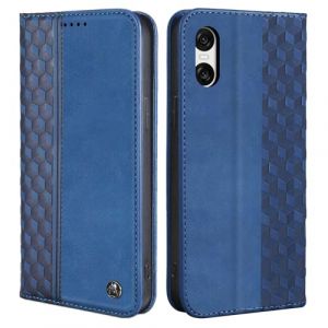 CXTcase Coque pour Sony Xperia 10 VI, Housse en Cuir PU Pochette Portefeuille Magn&eacute;tique Etui de Protection, Flip Case pour Sony Xperia 10 VI, Bleu (Zhongtian Technology Company, neuf)