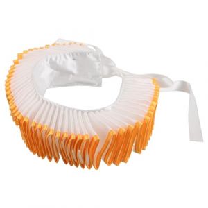 Mikikit Col &agrave; Volants Victorien pour Femme Faux Col de Chemise Amovible pour F&ecirc;tes Halloween et Spectacles de Th&eacute;&acirc;tre (Famidago, neuf)