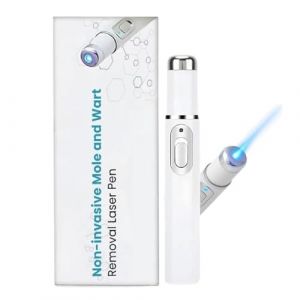 Stylo anti-verrues non invasif, stylo anti-acrochordons, traitement efficace contre les verrues, solution rapide et indolore, stylo anti-verrues portable, pour le visage et le corps (1PCS) (SHISIYU-FR, neuf)