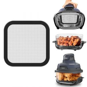 Airfryer Accessoires pour ninja CRISPi FN101EU : GEEKHOM en acier inoxydable Protection anti-éclaboussures magnétique à mailles fines pour friteuse à air chaud ninja FN101EUGY, FN101EUST et FN101EUSG (William Shakesbeare, neuf)