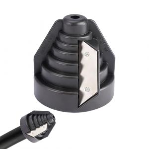 Chanfreineur pour Tubes en Plastique, Outil &agrave; Chanfreiner Les Tuyaux en Plastique, Coupe Tube PVC, Ebavureur Multicouche PE, Outils de D&eacute;bordement de Chanfrein pour 20, 25, 32, 40, 50 et 63 MM (jiayongrui, neuf)