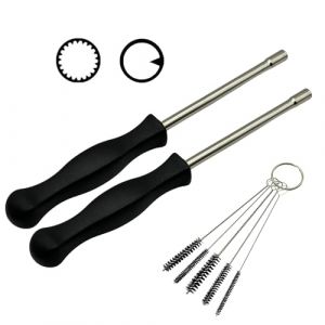 YGQ Outil de r&eacute;glage du carburateur 21 dents cannel&eacute; 530035560 + Pac Man 308535003 R&eacute;glage du carburateur pour Ryobi EchoHusqvarna Poulan Weed Eater Wacker Souffleur &agrave; feuilles Tondeuse &agrave; gazon (YGQ Parts and More, neuf)