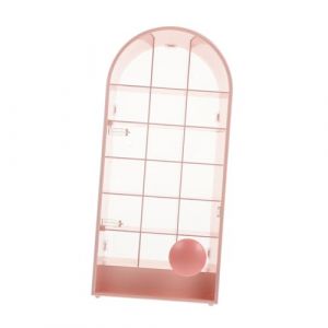 PACKOVE bo&icirc;te de rangement de rouge &agrave; l&egrave;vres porte-rouge &agrave; l&egrave;vres de bureau Titulaires afficher organisateur de l&egrave;vres support de rangement de &agrave; l&egrave;vres abdos rose Couleur (Spring TU, neuf)